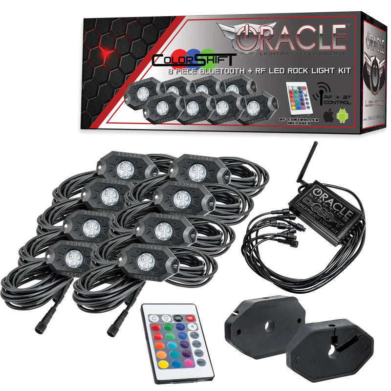 ORACLE Lighting Oracle Bluetooth + RF Underbody Rock Light Kit - 8 PCS - ColorSHIFT 5819-333 5819-333 Photo - Primary