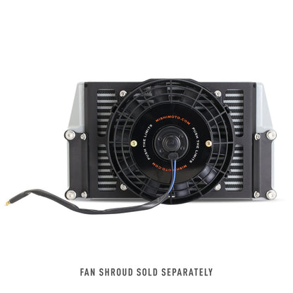 Mishimoto Universal 10in. Heavy-Duty Oil Cooler Fan Shroud - Micro Wrinkle Black MMFS-HDOC-10 MMFS-HDOC-10 User 1