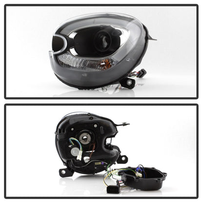 Spyder Mini Cooper Countryman 11-15 Headlights - Halogen Model Only - Black PRO-YD-MCO11-DRL-BK 5083449 5083449 Photo - Unmounted