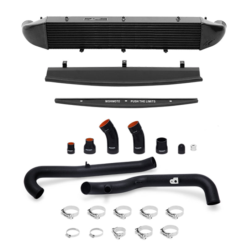 Mishimoto 2014-2016 Ford Fiesta ST 1.6L Front Mount Intercooler (Black) Kit w/ Pipes (Black) MMINT-FIST-14KBBK MMINT-FIST-14KBBK Photo - Primary