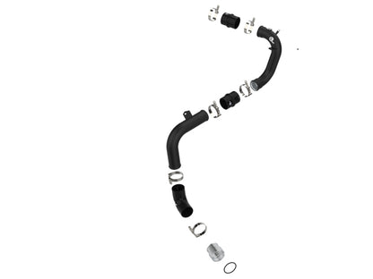 aFe 21-22 Ford Bronco V6-2.7Ltt BladeRunner 2.75in Alum Cold Charge Pipe - Black 46-20589-B 46-20589-B Photo - Unmounted