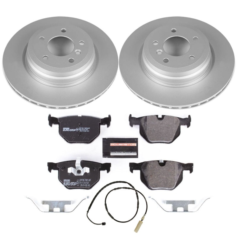 PowerStop Power Stop 11-13 BMW 335i Rear Euro-Stop Brake Kit ESK5982 ESK5982 Photo - Primary