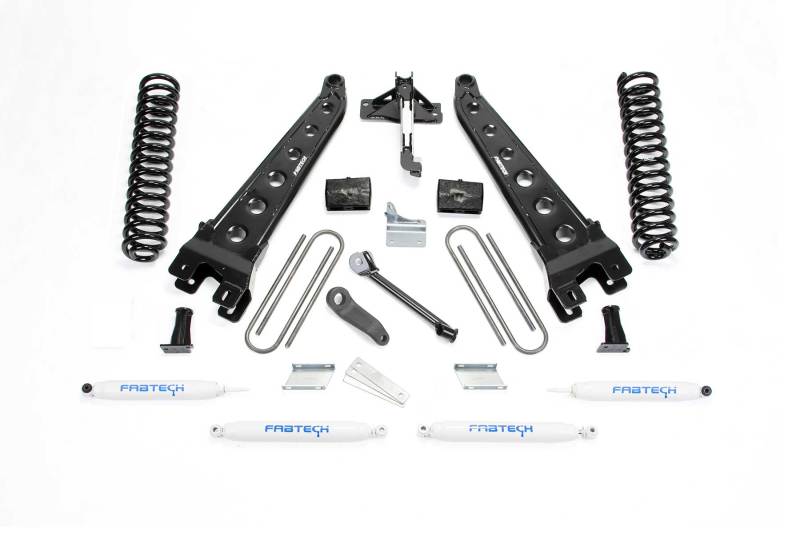 Fabtech 6" Radius Arm System w/ Performance Shocks K2119 Photo - Primary