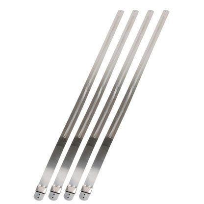 DEI Stainless Steel Positive Locking Tie 1/2in (12mm) x 14in - 4 per pack 10212 10212 Photo - Primary