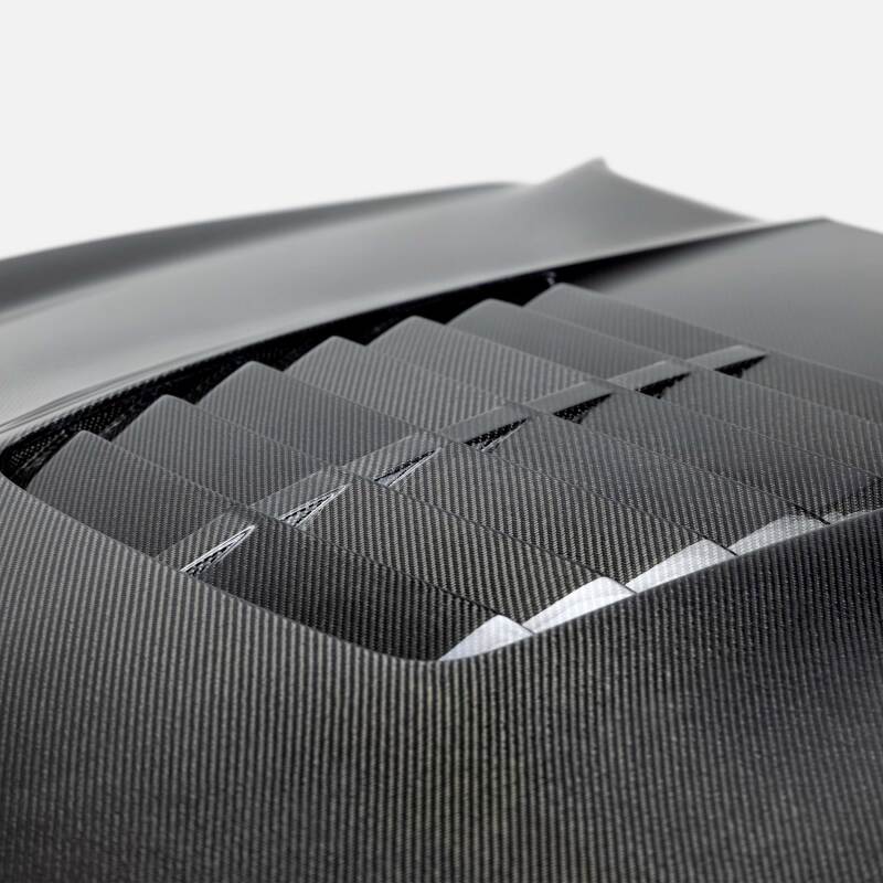 Anderson Composites 15-20 Ford Mustang Shelby GT350/GT350R Type GT5 Double Sided Carbon Fiber Hood AC-HD15FDMU350-GT5-DS AC-HD15FDMU350-GT5-DS User 1