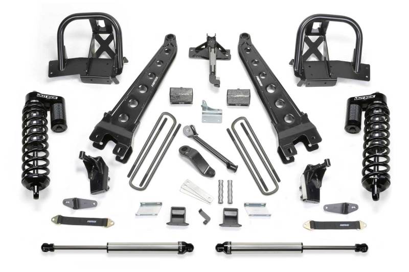 Fabtech 6" Radius Arm System W/ Front Dirt Logic 4.0 Coilovers K2158DL Photo - Primary