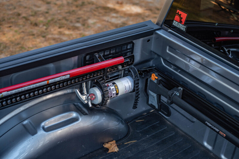 BuiltRight Industries 2015+ Ford F-150 / Raptor Driver/Passenger Small Bedside Rack 102002 102002 Photo - lifestyle view