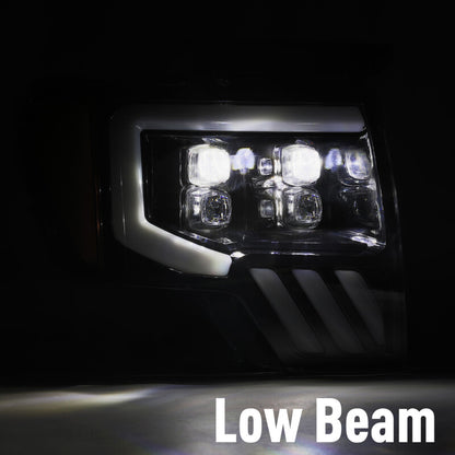 AlphaRex 09-14 Ford F-150 NOVA LED Proj Headlights Plank Style Gloss Black w/Activ Light/Seq Signal 880190 880190 User 4