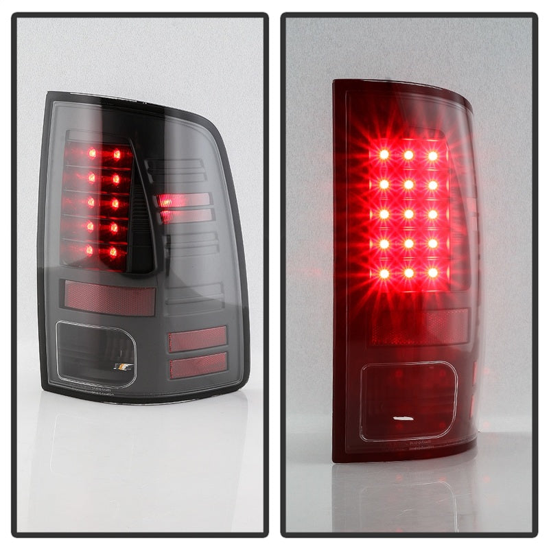 Spyder 13-18 Dodge Ram 2500/3500 LED Tail Lights LED Model Only - All Black (ALT-YD-DRAM13-LED-BKV2) 5085924 5085924 Photo - Unmounted