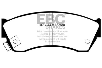 EBC Disc Brake Pad Set UD451 Photo - Primary