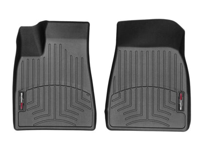 WeatherTech 16+ Tesla Model X Front FloorLiner - Black 448691 Photo - Primary
