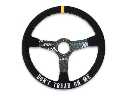 PRP Seats PRP Deep Dish Suede Steering Wheel - Dont Tread on Me G249-TR G249-TR Photo - Primary