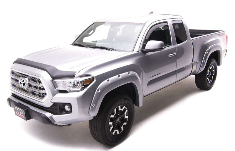 EGR 16+ Toyota Tacoma w/Mudflap Bolt-On Look Color Match Fender Flares - Set - Silver Sky 795084-1D6 795084-1D6 Photo - Mounted