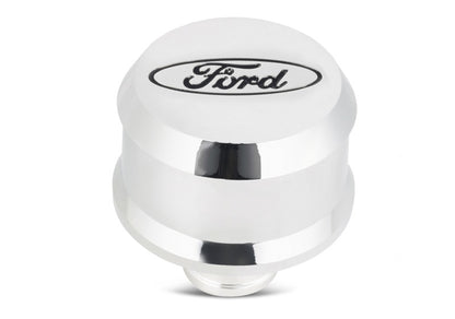 Ford Valve Cover Breather w/ Slant Edge Alm Chrome FRD302-439 302-439 Photo - Unmounted