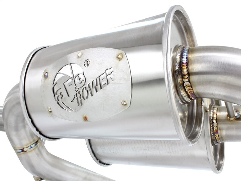 aFe  POWER 49-36326-P MACH Force-Xp 304 SS Cat-Back Exhaust System 49-36326-P Photo - Unmounted