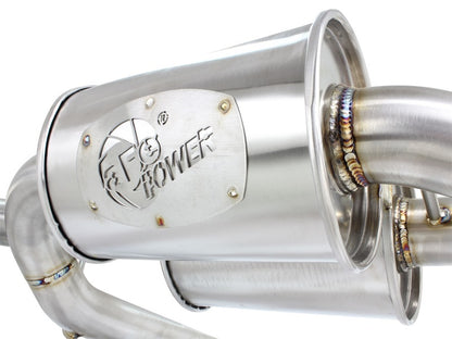 aFe  POWER 49-36326-P MACH Force-Xp 304 SS Cat-Back Exhaust System 49-36326-P Photo - Unmounted