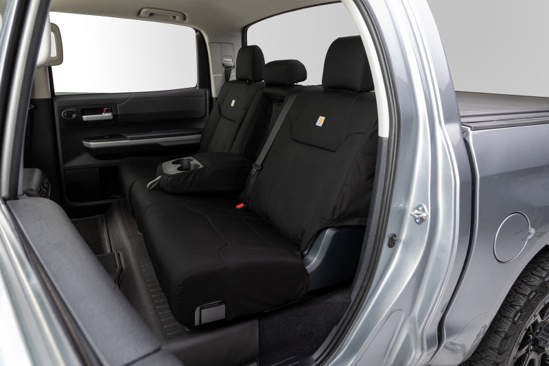 Covercraft 24-25 Ford F250/F550 Carhartt Super Dux PrecisionFit Custom Front Row Seat Covers - Black GTF4423ABCOBK GTF4423ABCOBK Photo - out of package