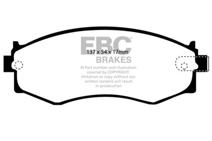 EBC Disc Brake Pad Set UD485 Photo - Primary