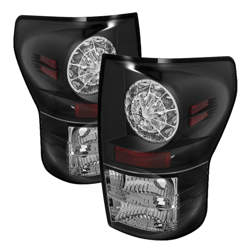 Spyder Toyota Tundra 07-13 LED Tail lights Black ALT-YD-TTU07-LED-BK 5029584 5029584 Photo - Primary
