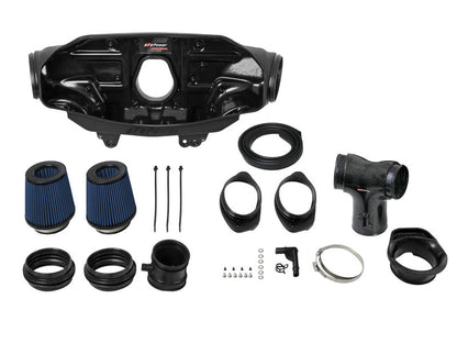 aFe 2020 Chevrolet Corvette C8 Track Series Carbon Fiber Cold Air Intake System With Pro 5R Filters 57-10013R 57-10013R Photo - Unmounted