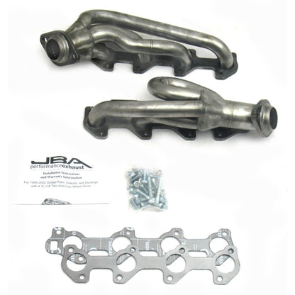 JBA 02-03 Dodge RAM 4.7L PowerTech 1-1/2in Primary Raw 409SS Cat4Ward Header 1949S-1 1949S-1 Photo - Primary