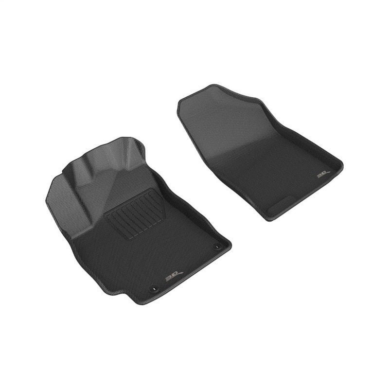 3D MAXpider 21-23 Hyundai Elantra Gas/Hybrid Kagu 1st Row Floormat - Black L1HY11011509 L1HY11011509 Photo - Primary
