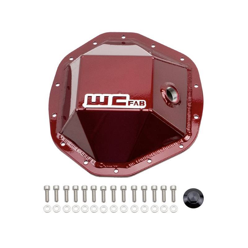 Wehrli 20-22 GM Duramax - 19-22 Ram HD Rear Differential Cover - Red WCF100114-RED WCF100114-RED Photo - Primary
