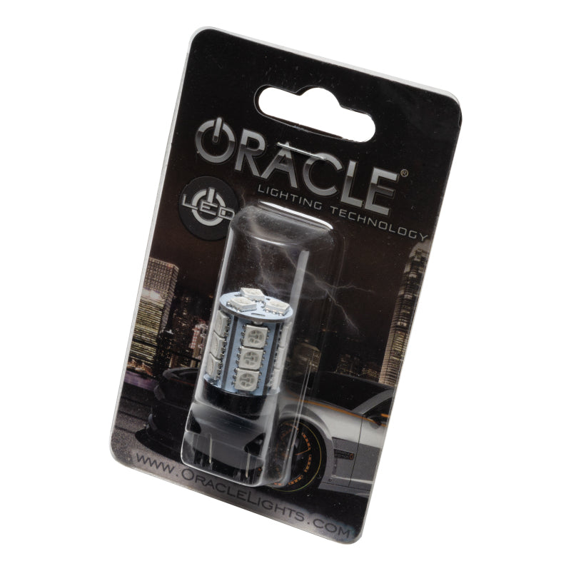 ORACLE Lighting Oracle 3157 18 LED 3-Chip SMD Bulb (Single) - Red 5103-003 5103-003 Photo - Mounted