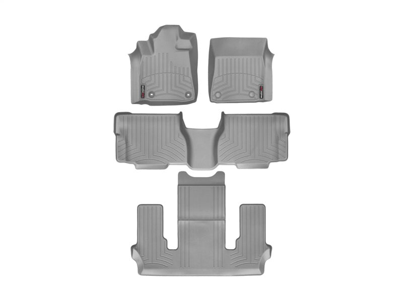 WeatherTech WT FloorLiner - Rear - Grey Floor Mats Floor Mats - Rubber main image