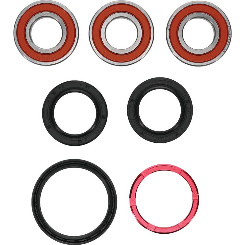 Pivot Works Honda Wheel Bearing Kit Premium Bearings 25-1115-P 25-1115-P Photo - Primary