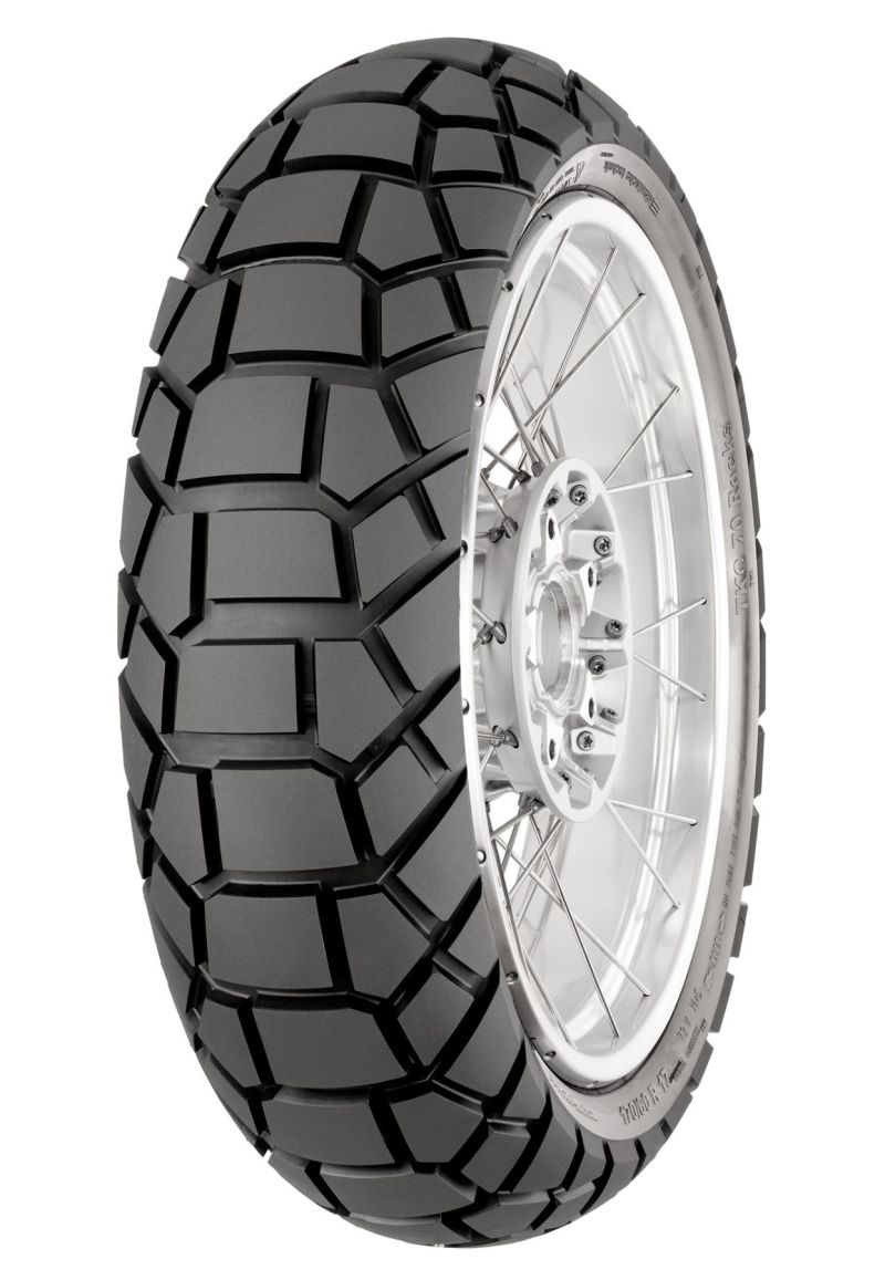 Continental Tire Continental TKC 70 Rocks Rear Tire - 170/60 R17 M/C 72S TL 02446430000 02446430000 User 1