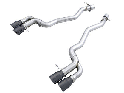 AWE Tuning 18-19 BMW F90 M5 Track Edition Axle-Back Exhaust- Black Diamond Tips 3020-43077 3020-43077 Photo - Primary