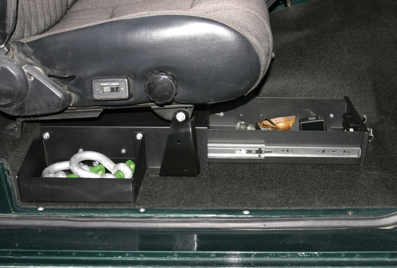 Tuffy Products Tuffy Ford Bronco Underseat Drawer Passenger W/ Keyed Lock 256-01 256-01 Photo - Mounted
