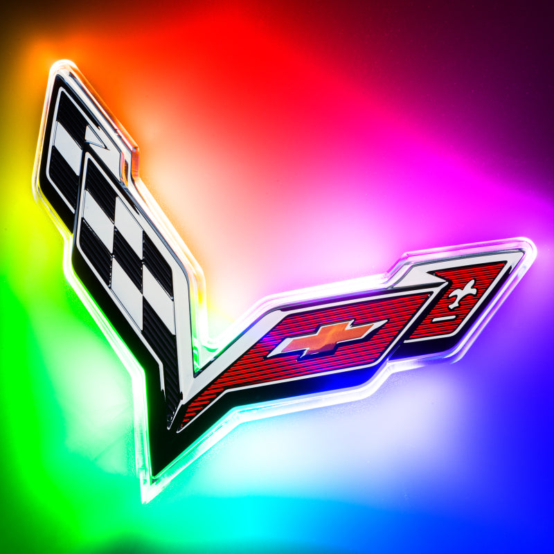 ORACLE Lighting Oracle Corvette C7 Rear Illuminated Emblem - ColorSHIFT 3633-333 3633-333 Photo - Primary
