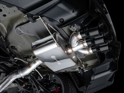 AWE Tuning 2024 Acura Integra Type S DE5 FWD Touring Edition Exhaust w/ Triple Diamond Black Tips 3015-53335 3015-53335 Photo - Mounted
