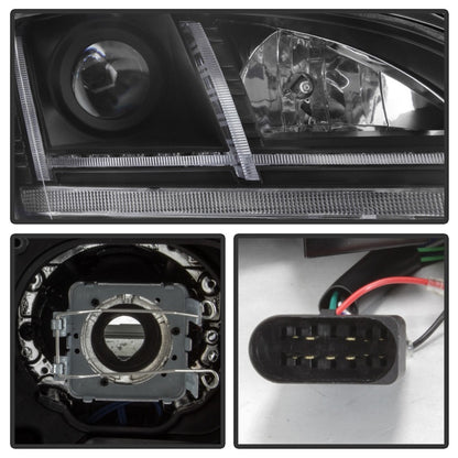 Spyder 08-15 Audi TT HID Xenon Projector Headlights w/Seq Turn Signal - Blk (PRO-YD-ATT08-HID-BK) 5085542 5085542 Photo - Unmounted