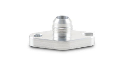Vibrant Aluminum Oil Drain Flange (w/Crowfoot) -10AN Male Flare 2.060in Bolt Hole (Garrett GT6041) 28995 28995 Photo - Primary