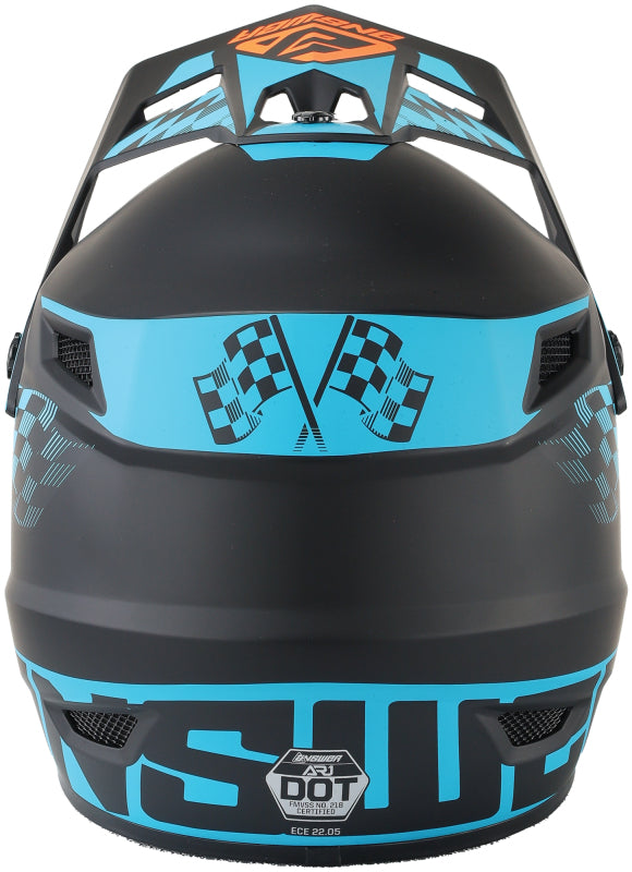 Answer AR1 Sweep Helmet Black/Astana/Hyper Orange Youth - Medium 442931 442931 User 1