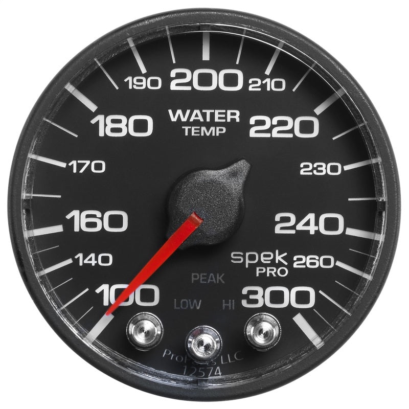 Autometer Spek-Pro - Nascar 2-1/16in Water Temp 100- 300F Bfb Ecu P546328 P546328 User 2