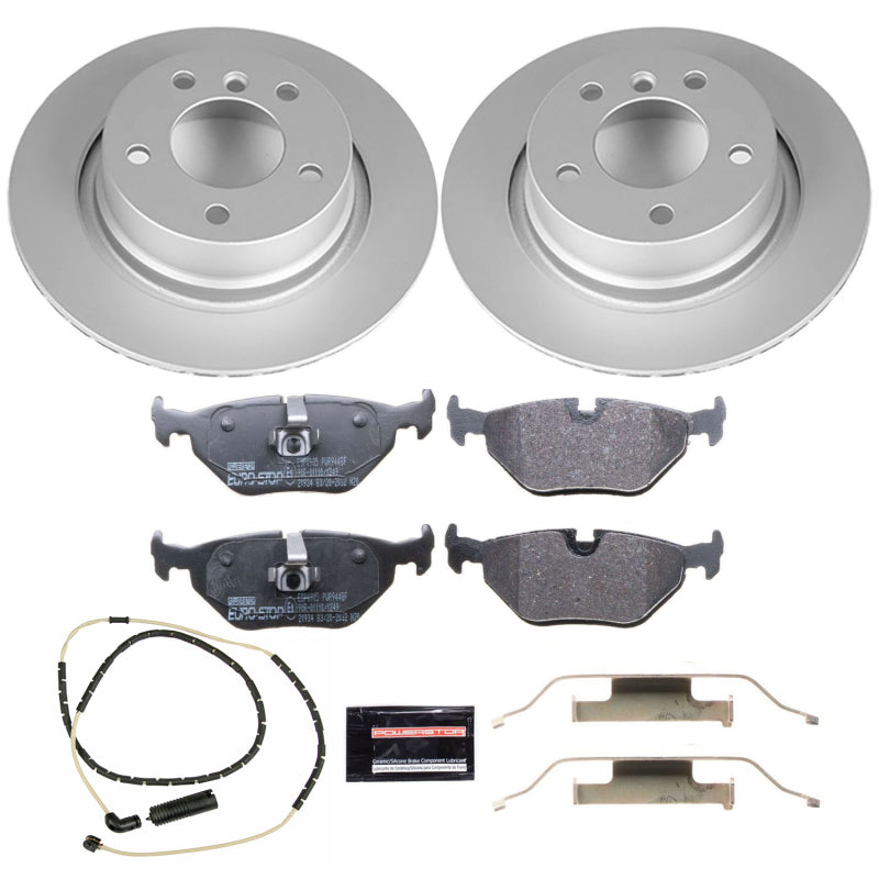 PowerStop Power Stop 03-08 BMW Z4 Rear Euro-Stop Brake Kit ESK962 ESK962 Photo - Primary
