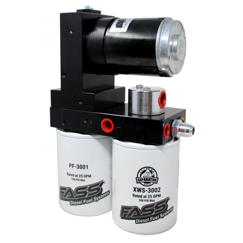 FASS Fuel Systems FASS Class 8 165gph/16-18psi Titanium Signature Series Fuel Air Separation System TS 165G TS165G TS165G User 1