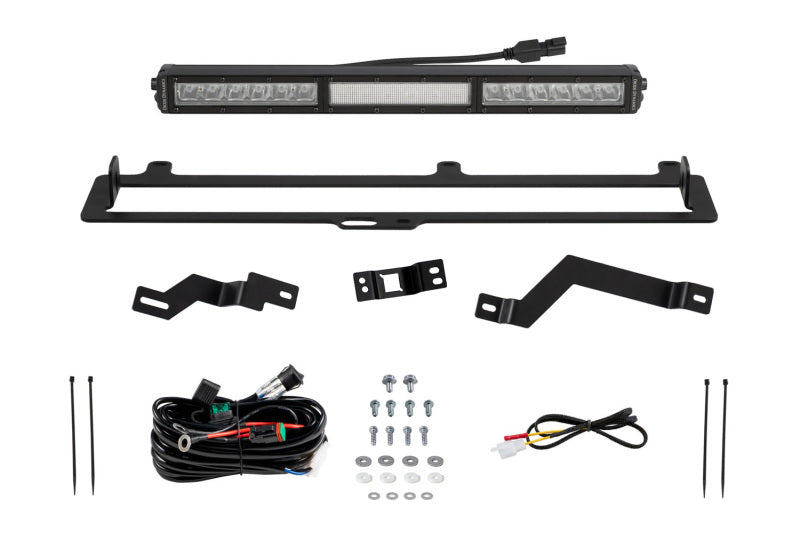 Diode Dynamics 2022+ Toyota Tundra White Combo TRD Pro Grille Light Bar Kit DD7415 DD7415 Photo - Primary