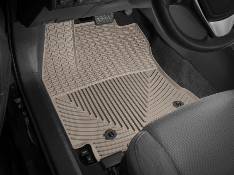 WeatherTech 14+ Toyota Corolla Front Rubber Mats - Tan W320TN W320TN Photo - Mounted