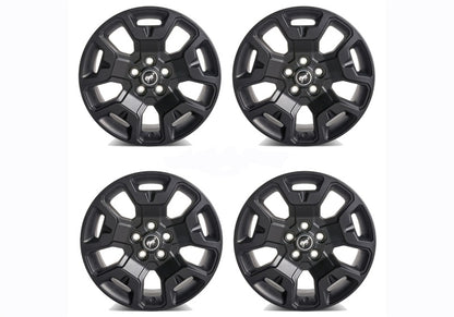 Ford Racing 2021+ Bronco Sport 17in Low Gloss Black Wheel Kit M-1007K-S17BSB M-1007K-S17BSB Photo - Primary