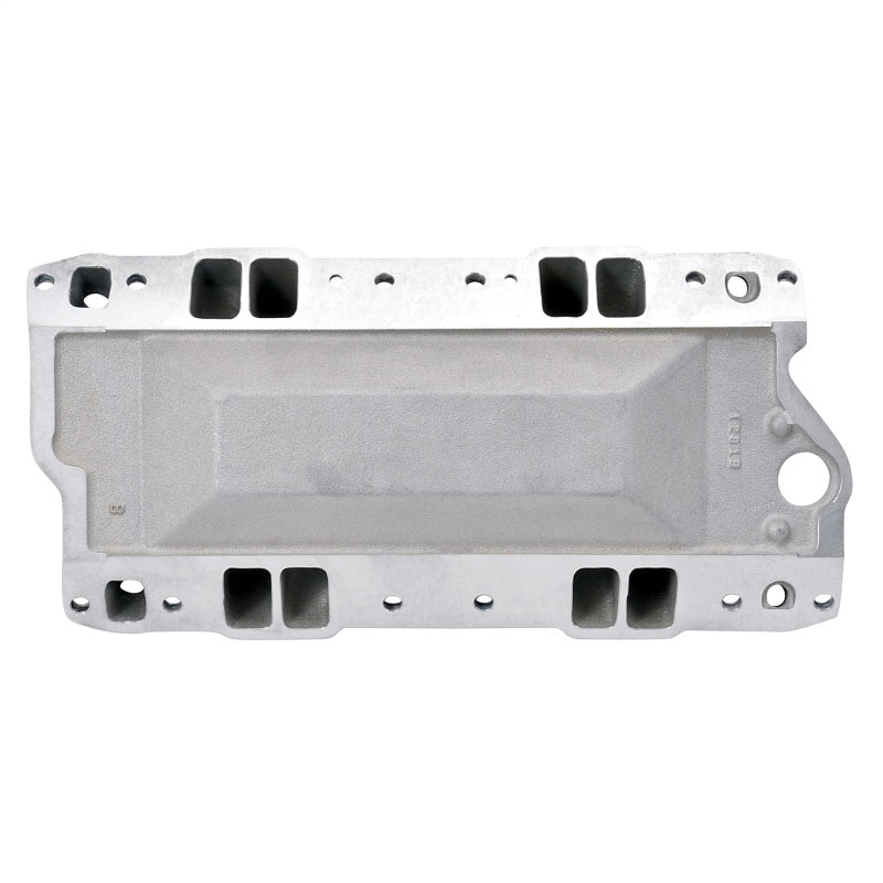 Edelbrock Polished S/B Chevy RPM Air-Gap Manifold 75011 Photo - Unmounted