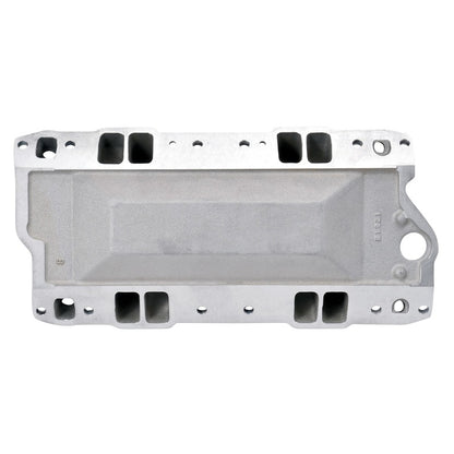 Edelbrock Polished S/B Chevy RPM Air-Gap Manifold 75011 Photo - Unmounted