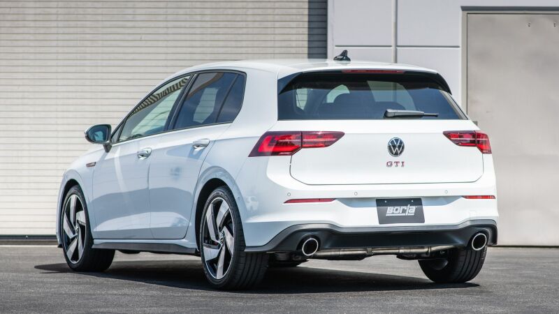 Borla 20-22 GOLF VIII GTI 2.0L I4 W/OPF DSG/MT TOURING ECE-R59 APPROVED CAT-BACK EXHAUST 1014052 1014052 Photo - Close Up