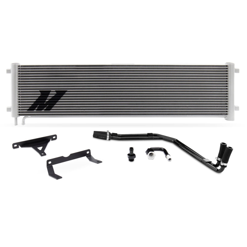Mishimoto 17-19 Ford 6.7L Powerstroke Transmission Cooler Kit Silver MMTC-F2D-17SL MMTC-F2D-17SL Photo - Primary