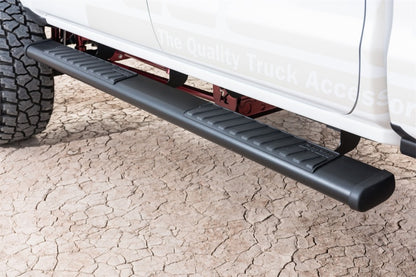 Dee Zee Deezee 99-23 Chevrolet/GMC/Dodge/Ford Full Size Truck Tubes - 6In Oval - Black Steel (ExtCab) DZ16111 DZ16111 Photo - Mounted