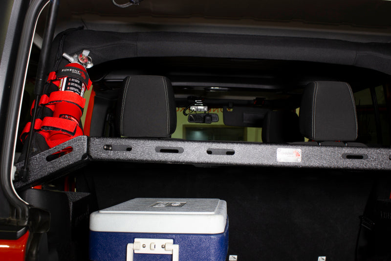 Fishbone Offroad Padded Roll Bar Red Fire Extinguisher Holder FB55155 FB55155 Photo - lifestyle view